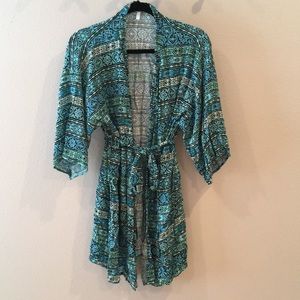 Pink Blush Maternity Robe